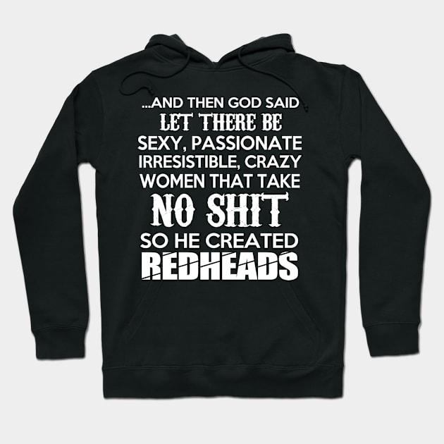 Redheaded Women Hoodie by PattisonAvePhanatics